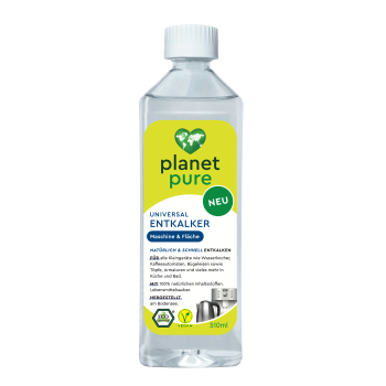 Planet Pure's descaler removes stubborn limescale 