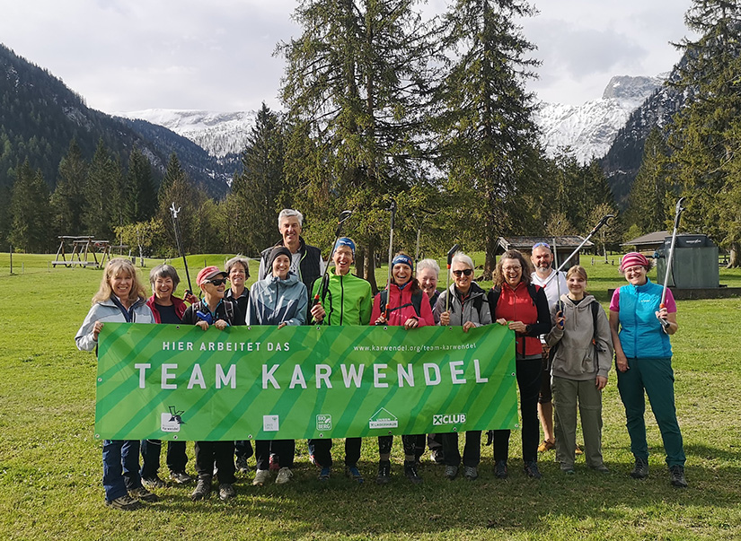 Clean-Up-Aktion im Karwendel